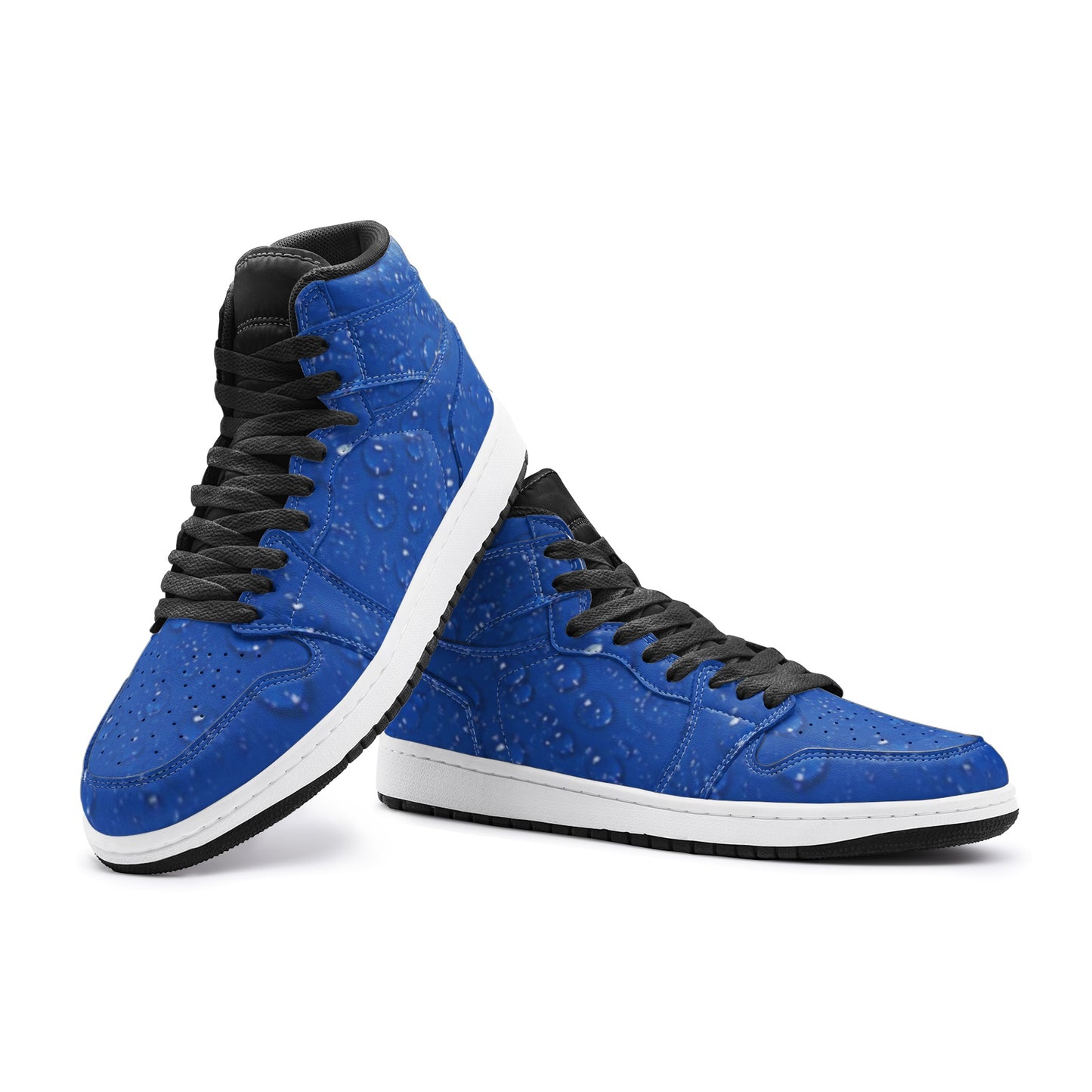 Blue Water Droplets Unisex Sneaker