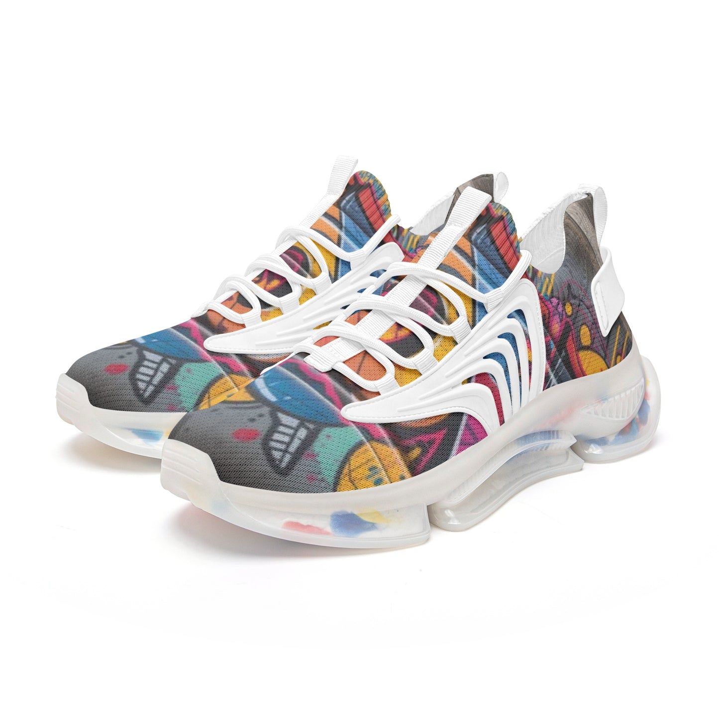James VYBZ Unisex Low Top Mesh Sneakers