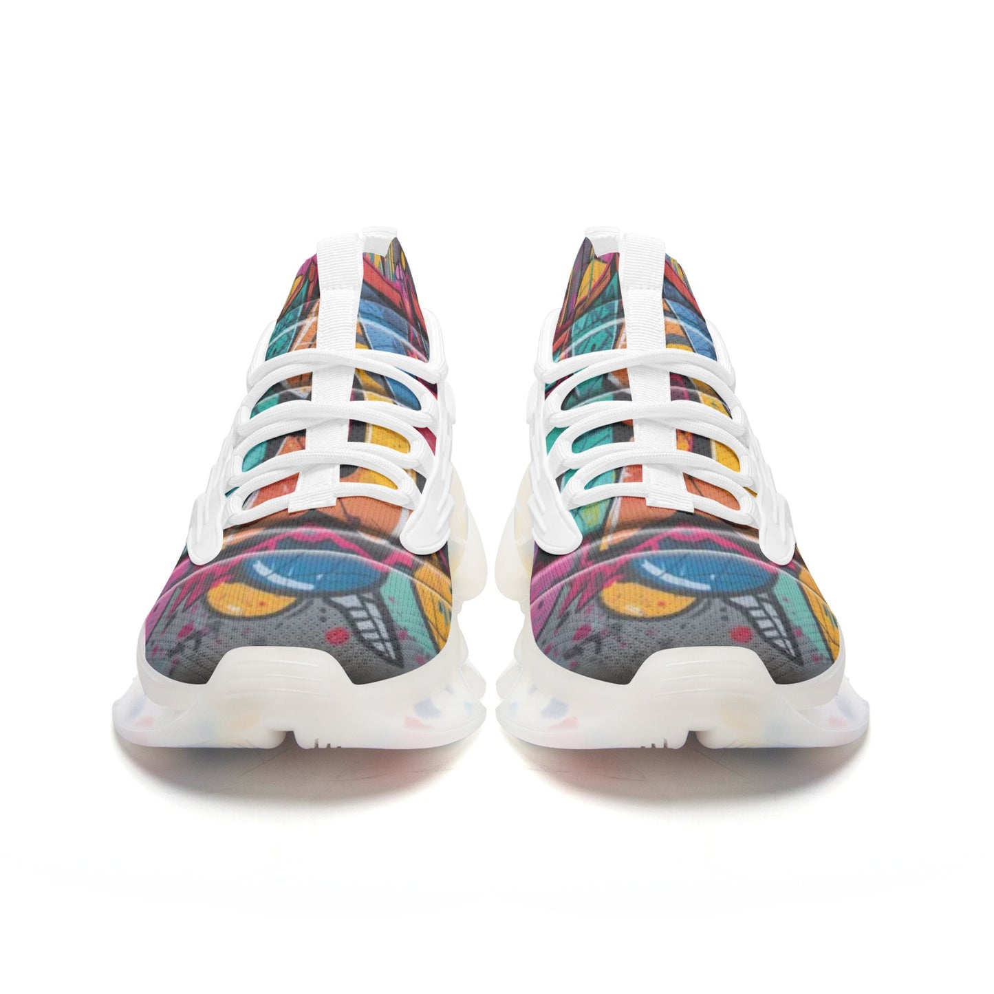 James VYBZ Unisex Low Top Mesh Sneakers