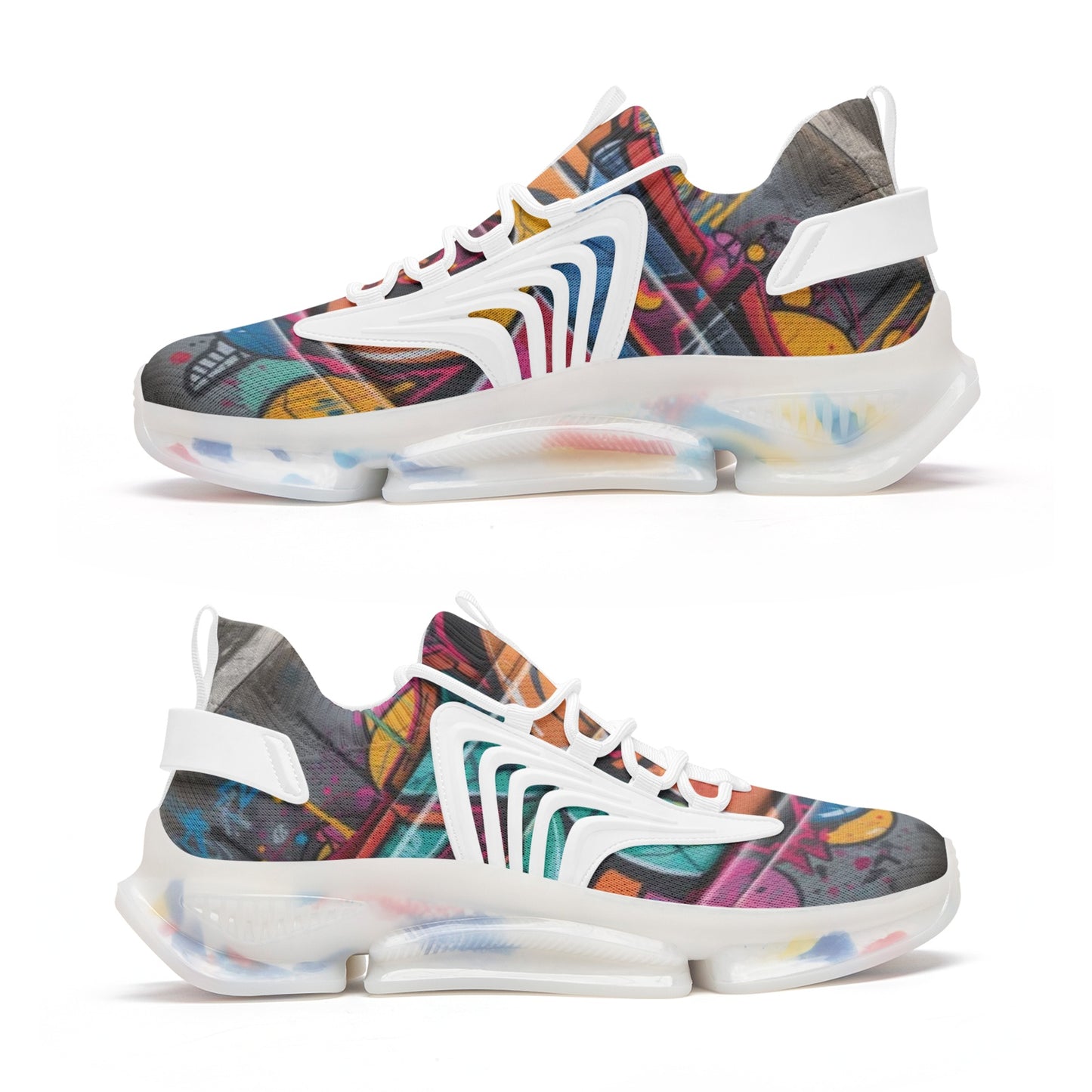 James VYBZ Unisex Low Top Mesh Sneakers