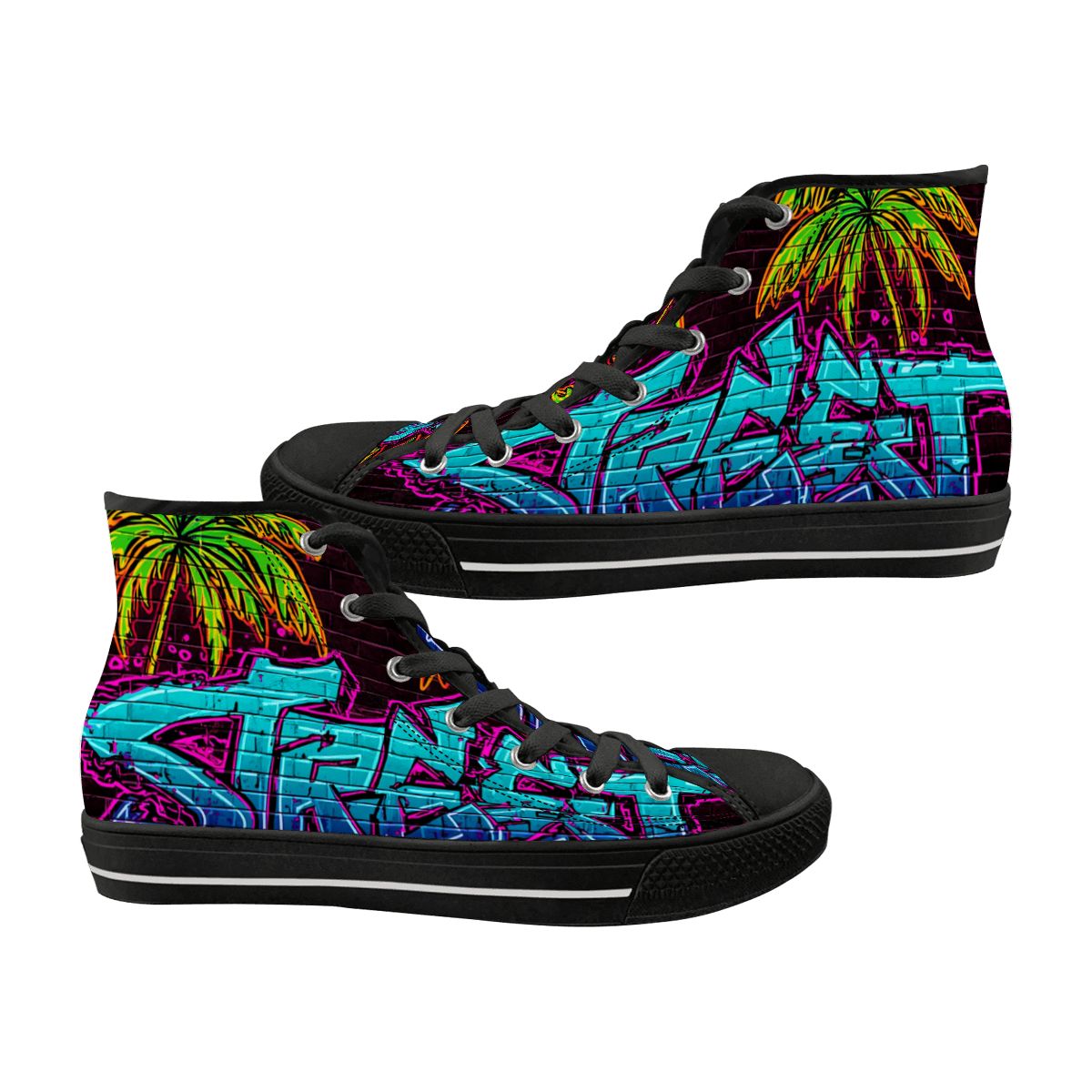 Street Life Men's High Top Canvas Shoes