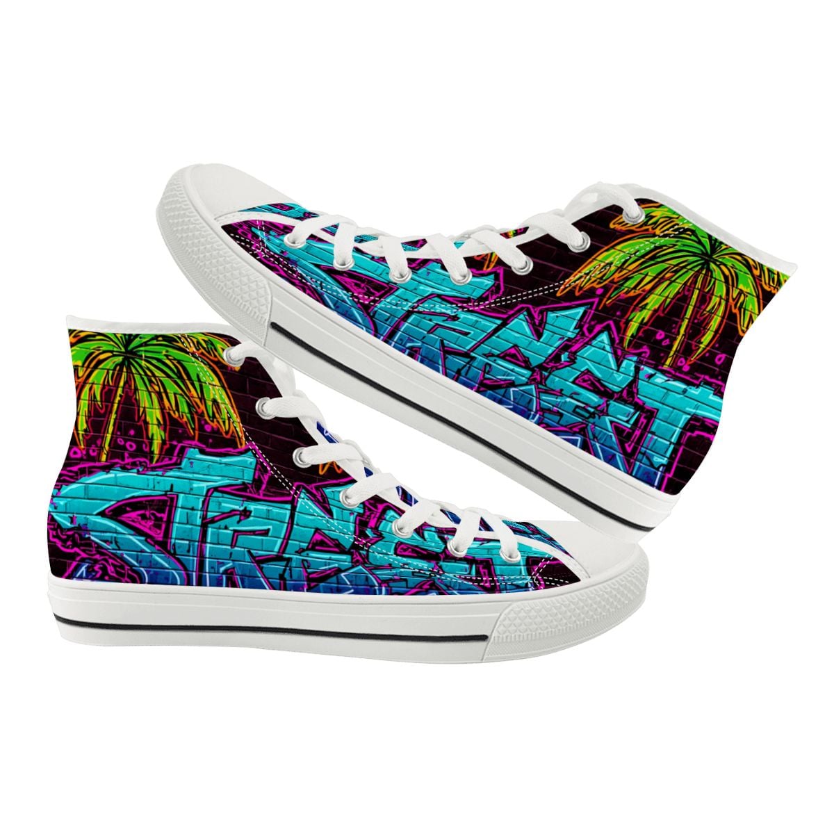 Street Life Men's High Top Canvas Shoes