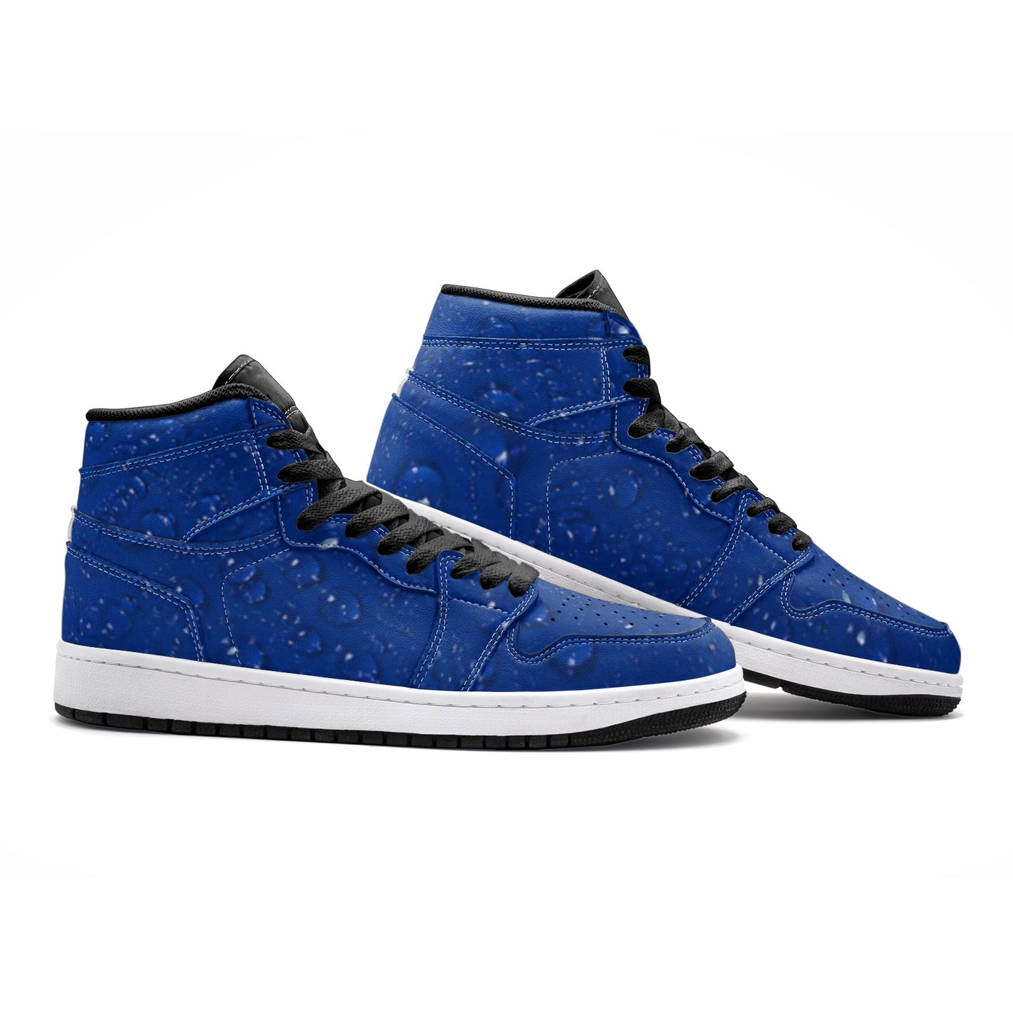 Blue Water Droplets Unisex Sneaker