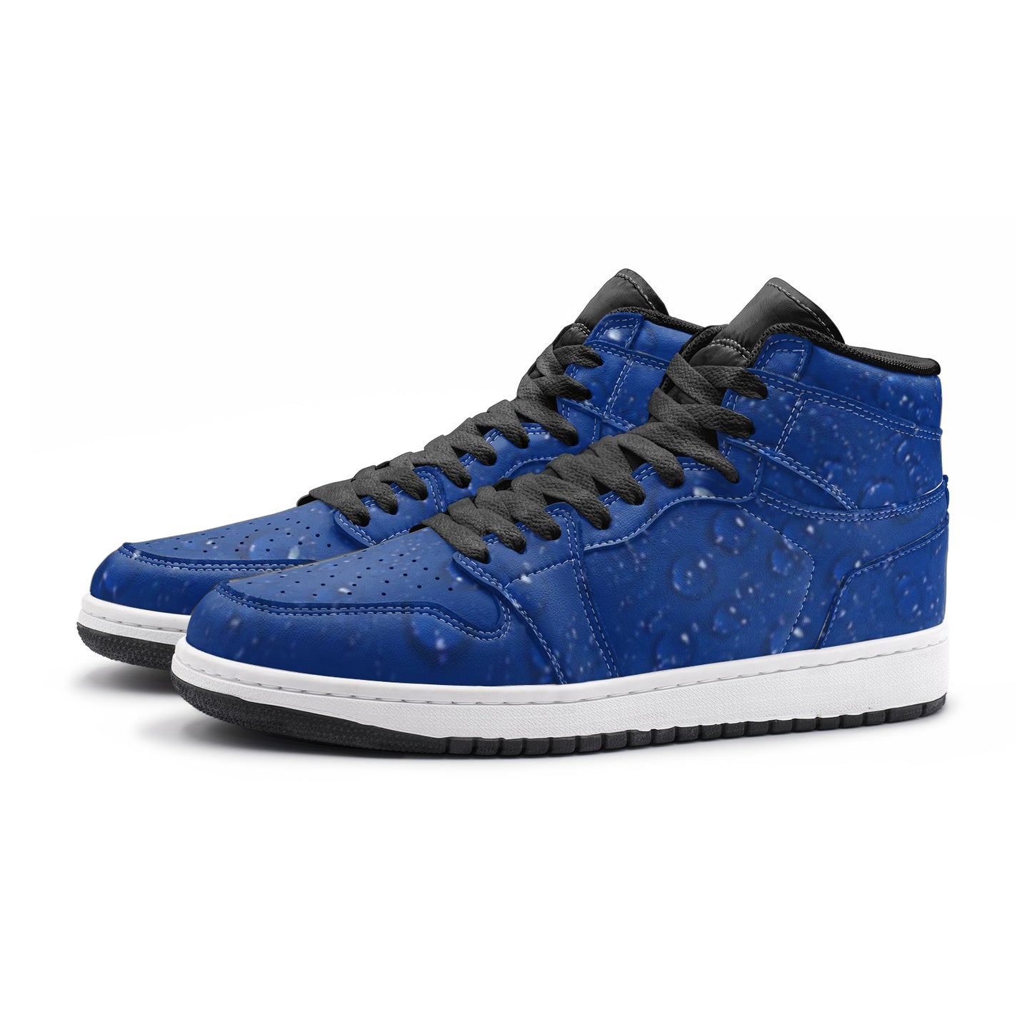 Blue Water Droplets Unisex Sneaker