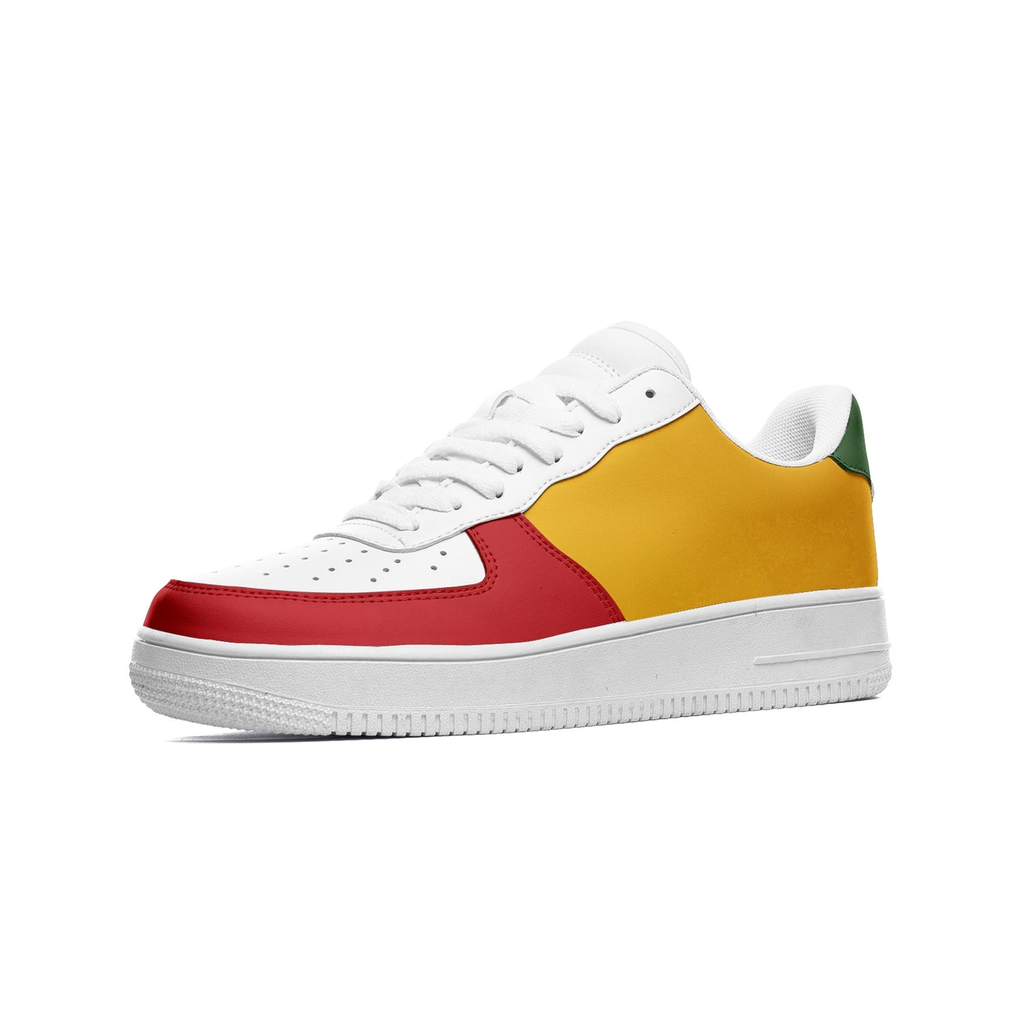 Greenz Unisex Low Top Leather Sneakers
