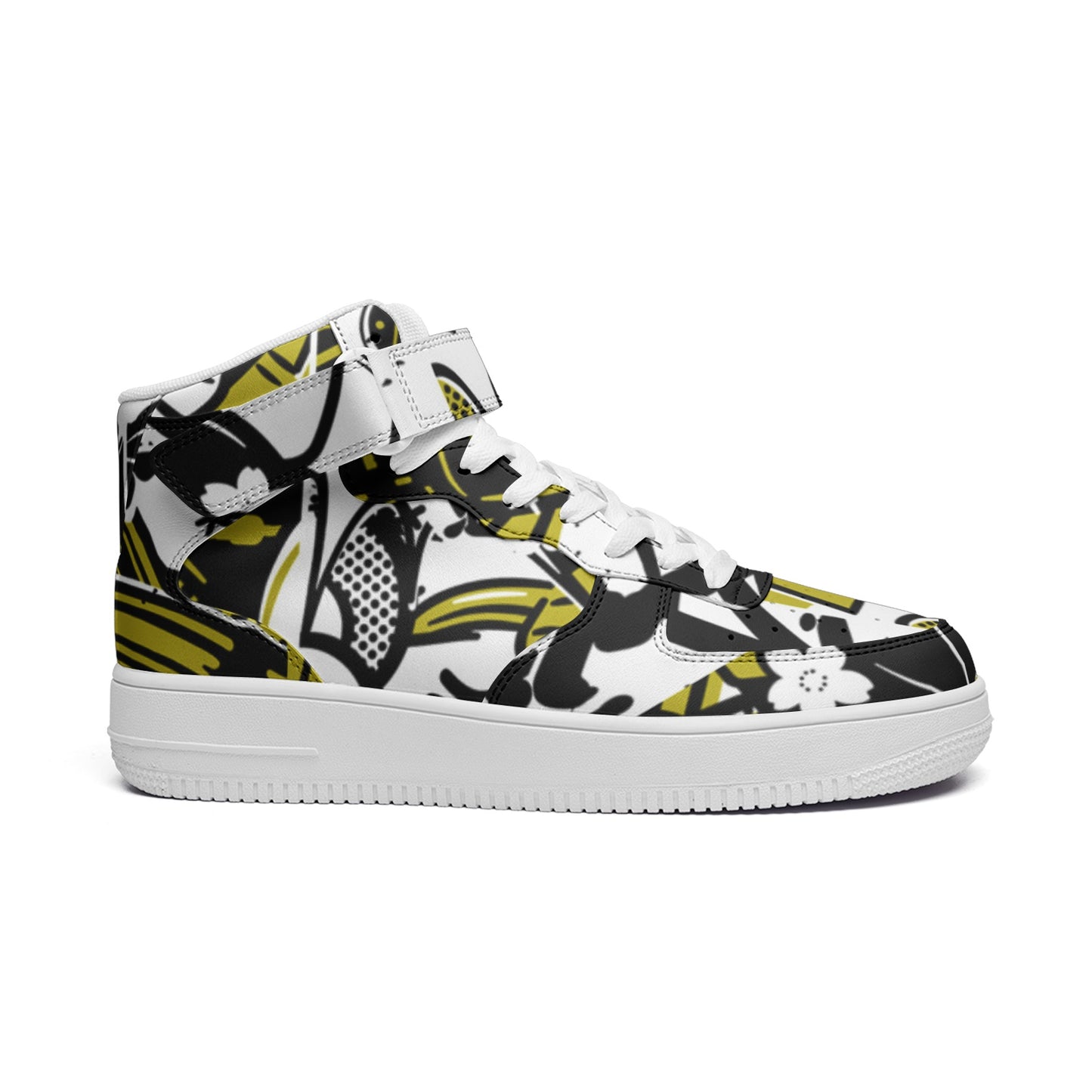 GJ 72 Unisex high Top Leather Sneakers