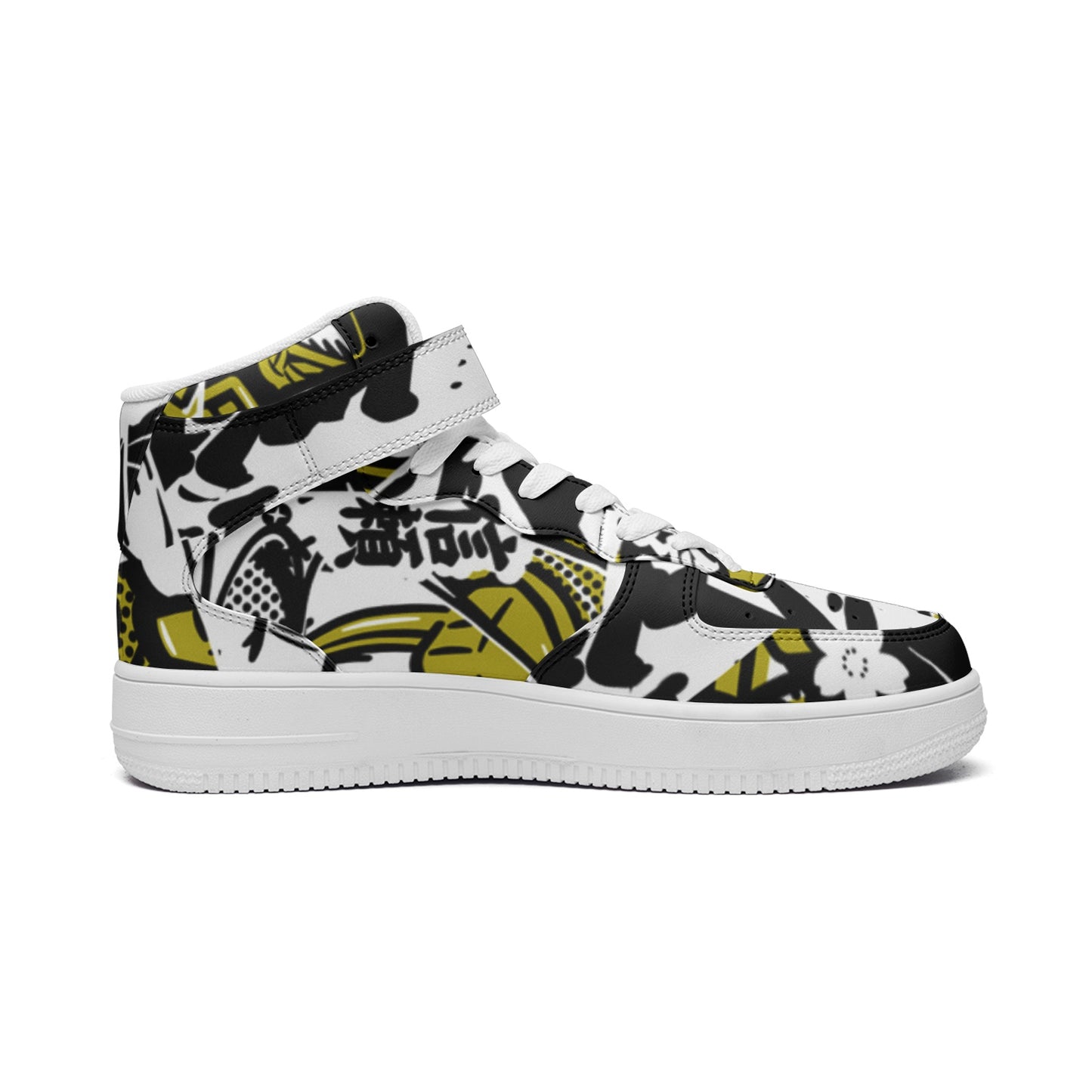 GJ 72 Unisex high Top Leather Sneakers