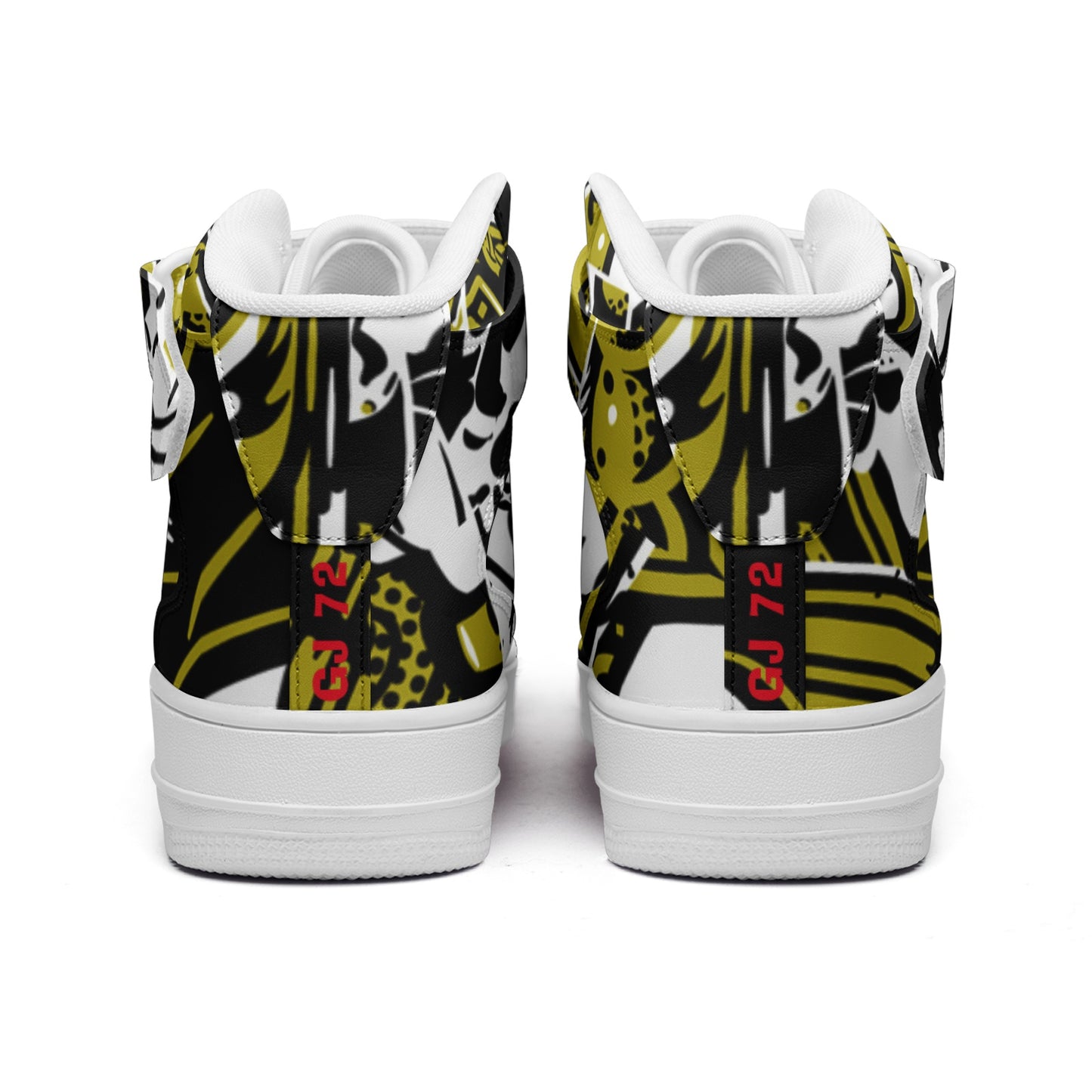 GJ 72 Unisex high Top Leather Sneakers