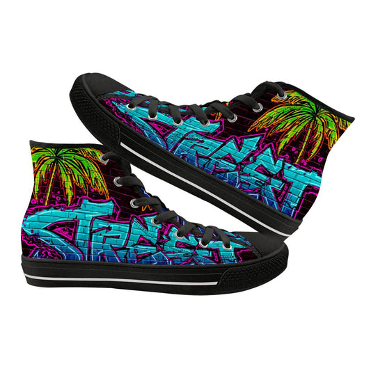 Street Life Men's High Top Canvas Shoes