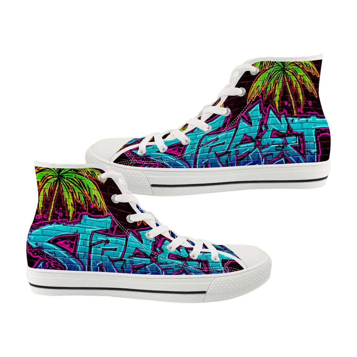 Street Life Men's High Top Canvas Shoes