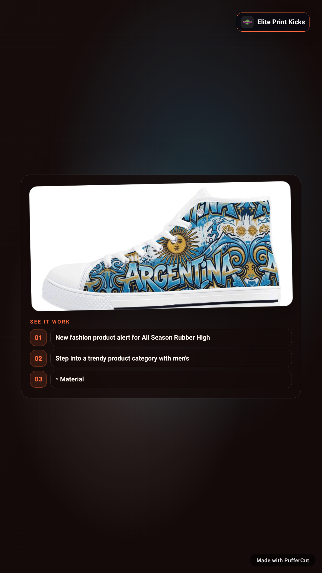 Agentina Street Vibes Football Edition ad video