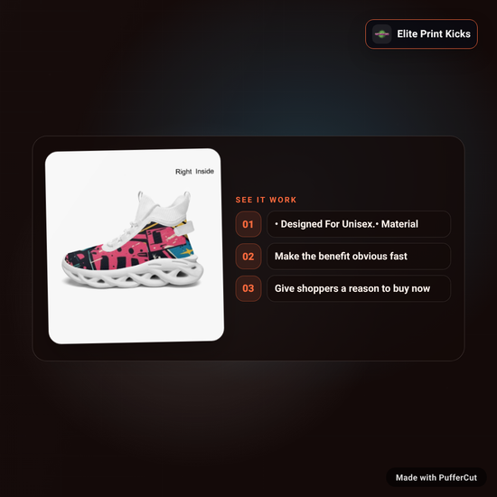 Anica's High-top Bounce Mesh Knit Sneakers ad video