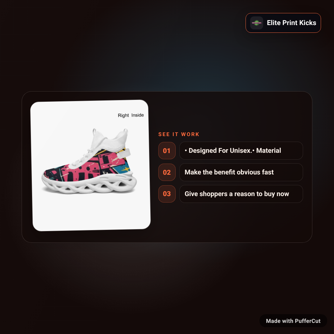 Anica's High-top Bounce Mesh Knit Sneakers ad video