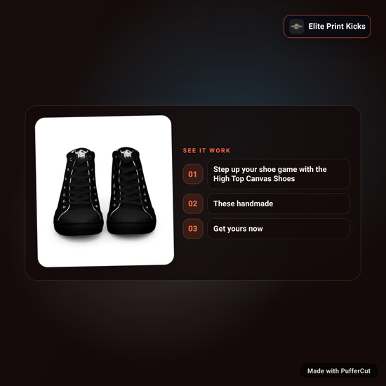 Jab Signature 5 Men’s high top shoes ad video