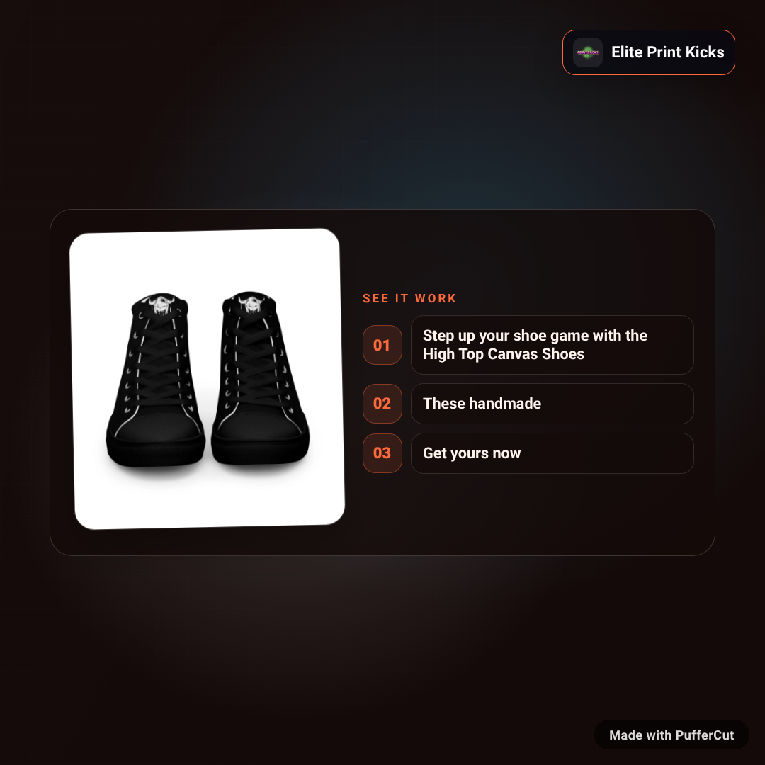 Jab Signature 5 Men’s high top shoes ad video